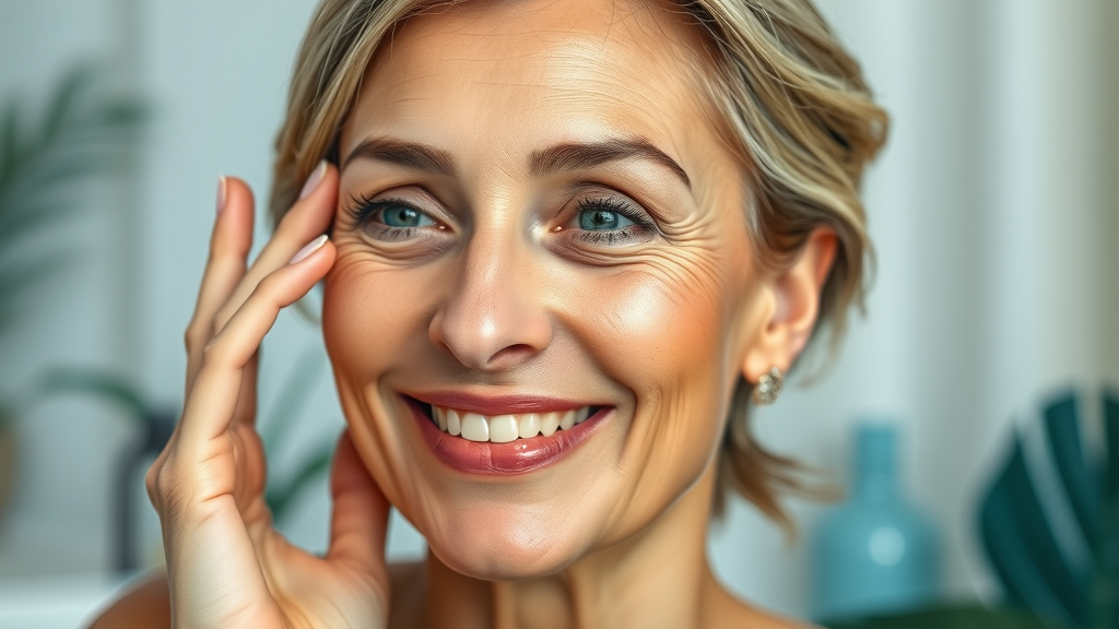 Woman after MedSpa facial injectables in Miami, glowing and youthful complexion.