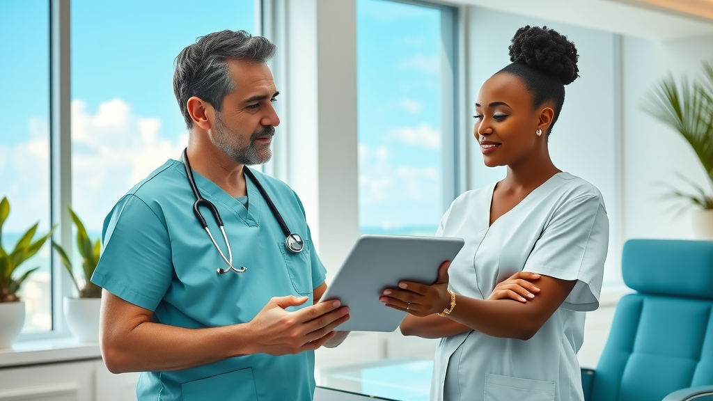 Miami aesthetic surgeon consulting about body contouring combos