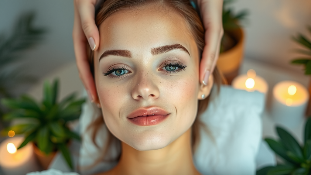 Personalized skincare solutions spa facial promoting glowing, healthy skin