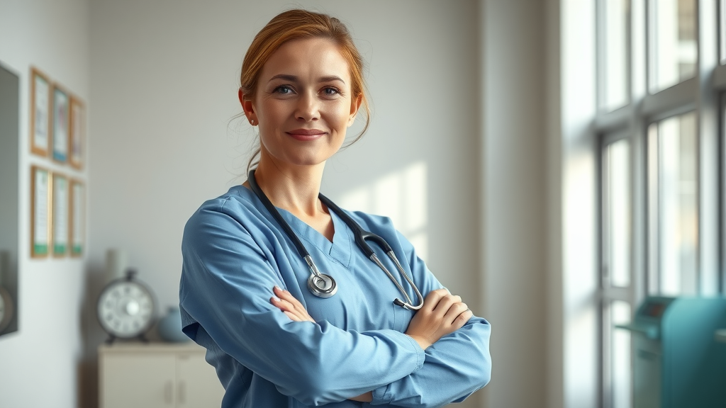 Board-certified plastic surgeon in clinic showing expertise and trust.