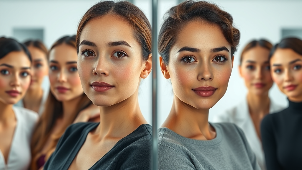 before after gallery transformations showing realistic cosmetic surgery results