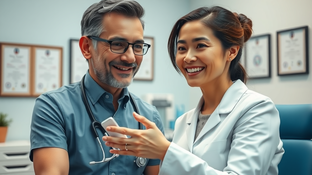 Body contouring consultation with expert surgeon in professional clinic